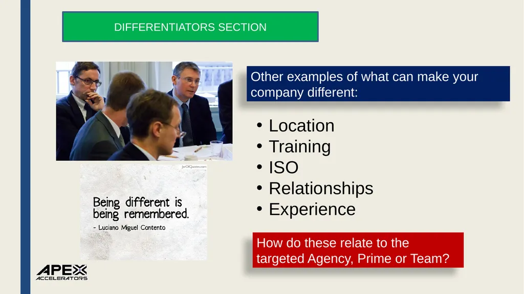 How to Develop an Effective Capabilities Statement - slide 22 of 38