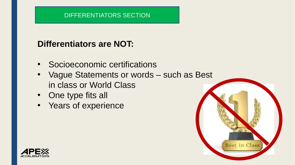 How to Develop an Effective Capabilities Statement - slide 24 of 38