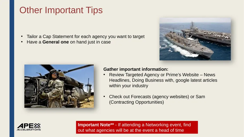 How to Develop an Effective Capabilities Statement - slide 33 of 38