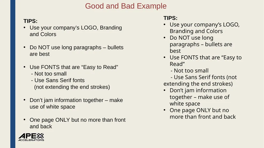 How to Develop an Effective Capabilities Statement - slide 35 of 38