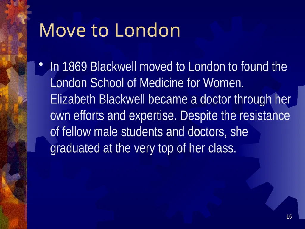 1 Women and Medicine History Year 11 2 Attitudes - slide 15 of 31
