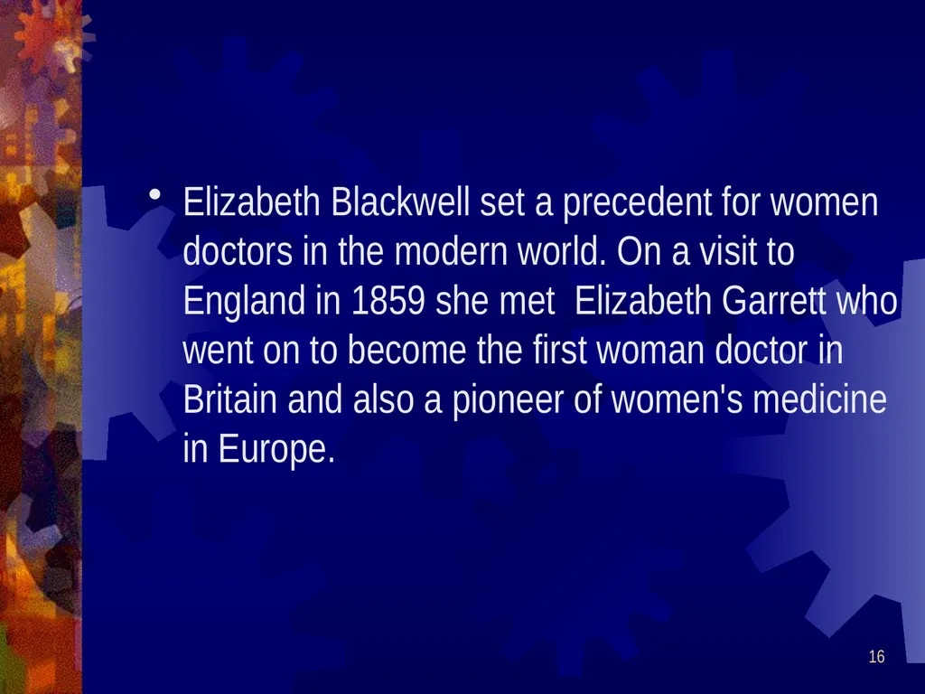 1 Women and Medicine History Year 11 2 Attitudes - slide 16 of 31