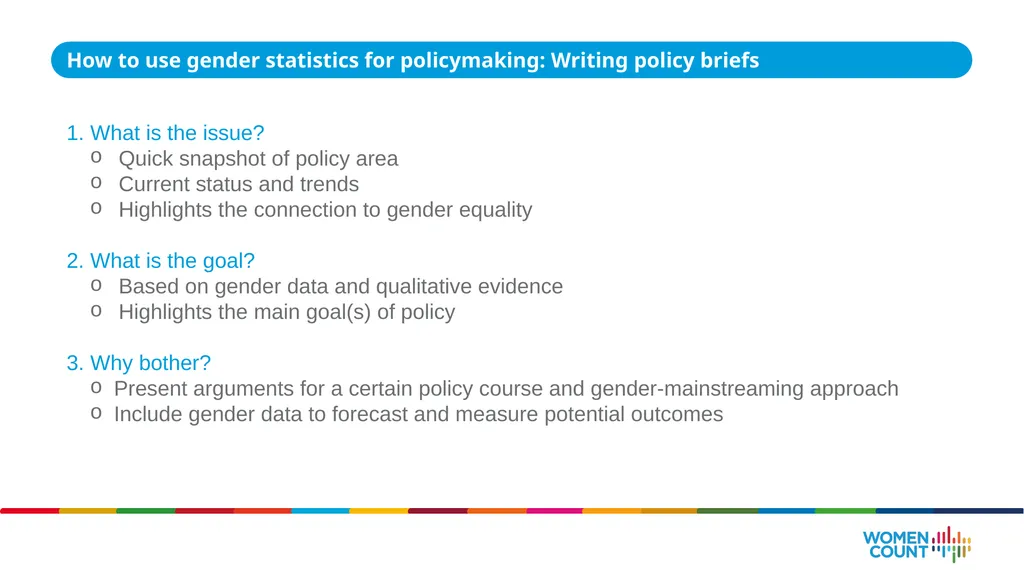Using gender data for policymaking ASIA-PACIFIC - slide 15 of 25