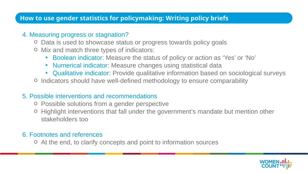 Using gender data for policymaking ASIA-PACIFIC - slide 16 of 25