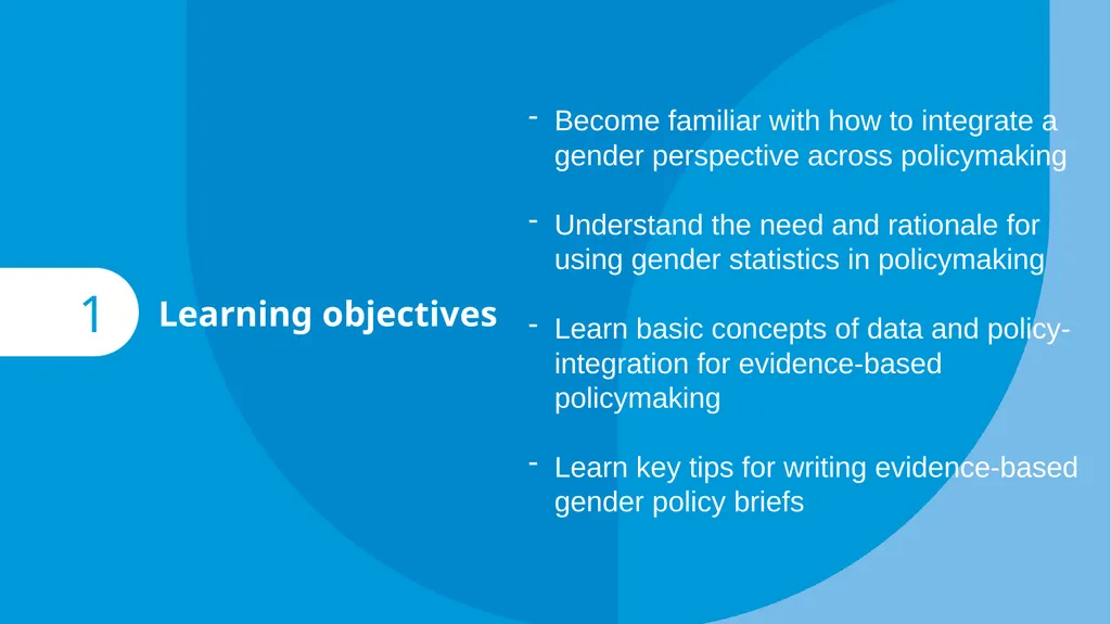 Using gender data for policymaking ASIA-PACIFIC - slide 2 of 25
