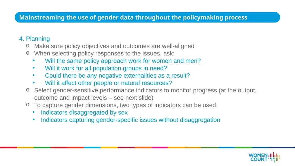 Using gender data for policymaking ASIA-PACIFIC - slide 8 of 25