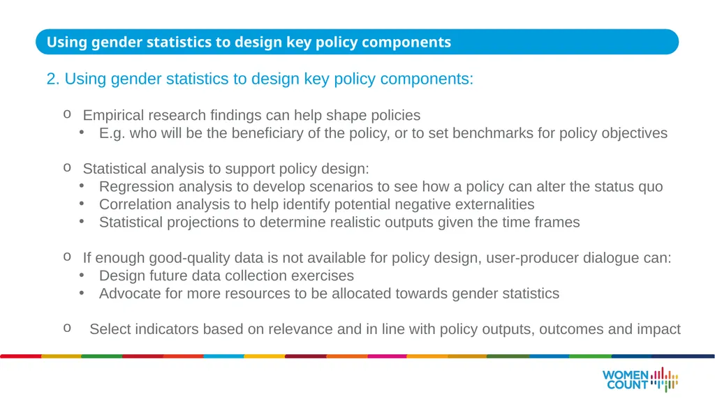 Using gender data for policymaking ASIA-PACIFIC - slide 13 of 25
