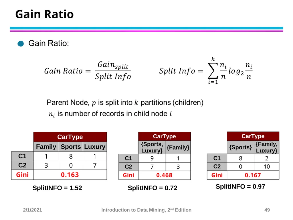 Data Mining Classification: Basic Concepts and - slide 49 of 59