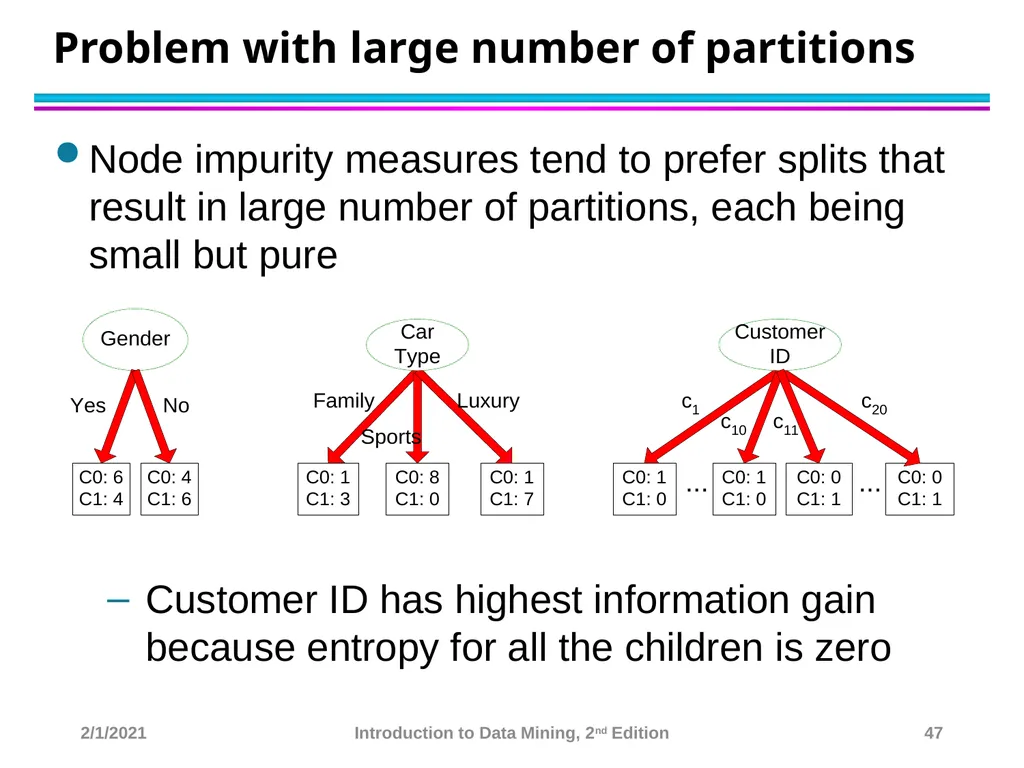 Data Mining Classification: Basic Concepts and - slide 47 of 59