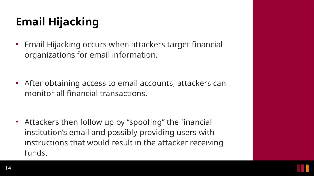 Man-In-The-Middle Attacks Definition - slide 14 of 19