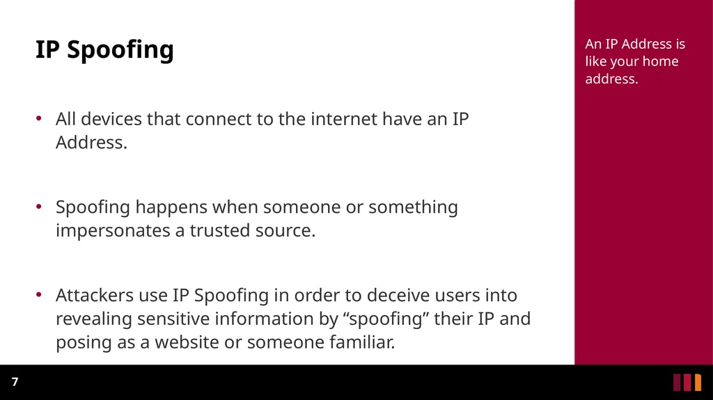 Man-In-The-Middle Attacks Definition - slide 7 of 19