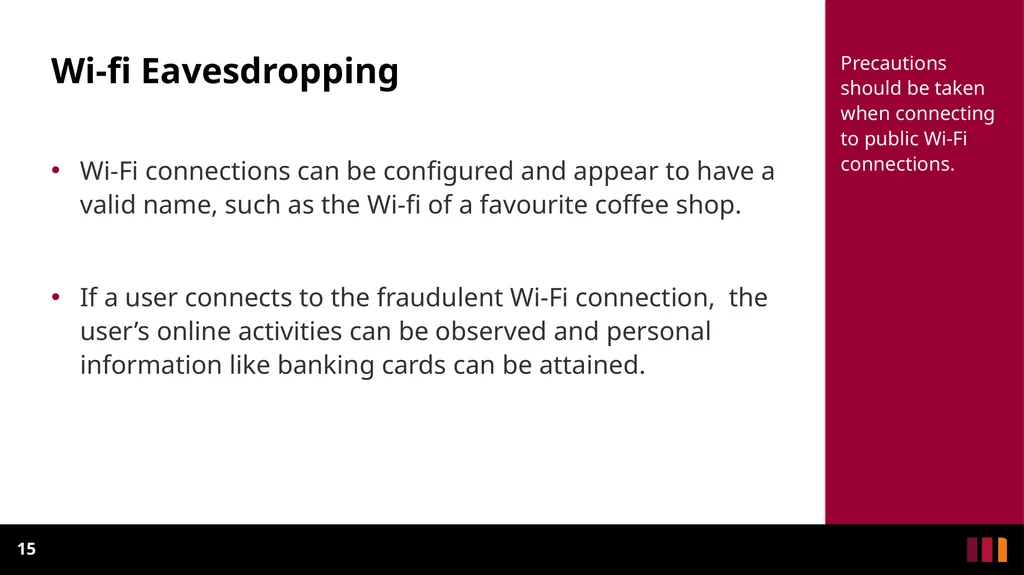 Man-In-The-Middle Attacks Definition - slide 15 of 19