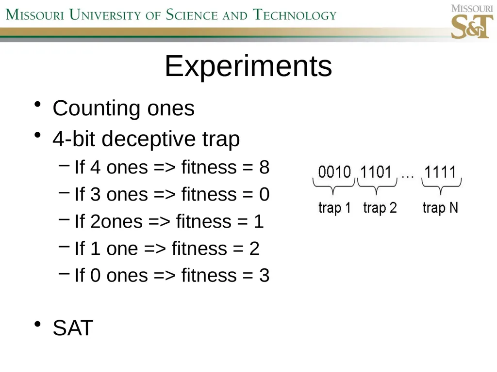 Self-Adaptive Semi-Autonomous Parent Selection - slide 9 of 38