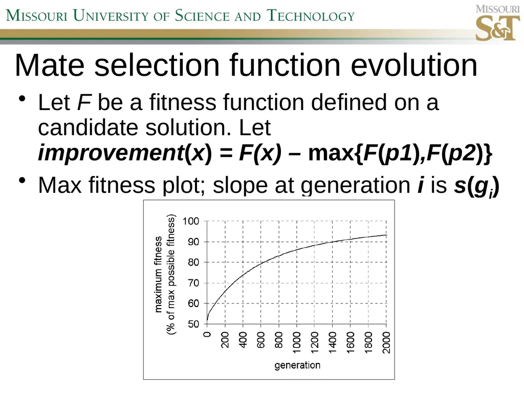 Self-Adaptive Semi-Autonomous Parent Selection - slide 7 of 38