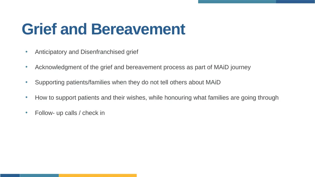 Engaging Individuals in Navigating MAiD Champlain - slide 16 of 20