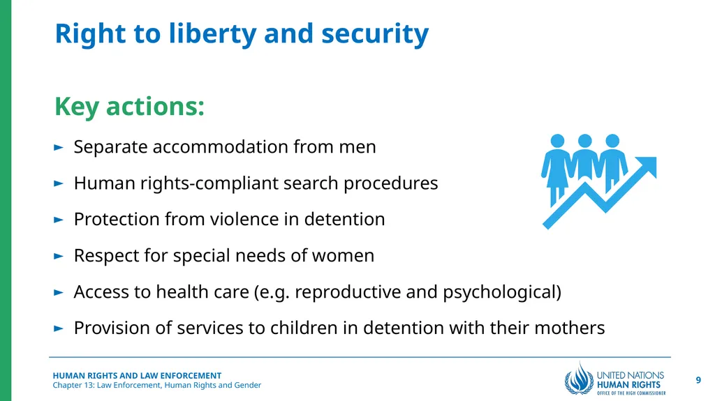 Law Enforcement, Human Rights and Gender Chapter - slide 9 of 17