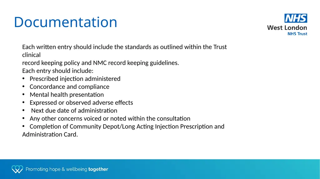 Depot training for Practice Nurses Presented by - slide 29 of 44