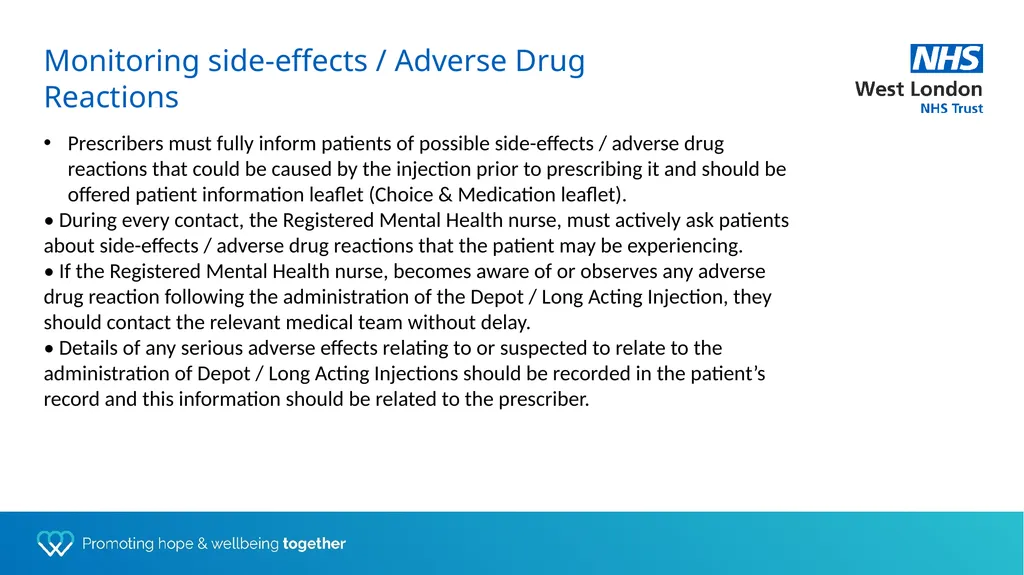 Depot training for Practice Nurses Presented by - slide 26 of 44