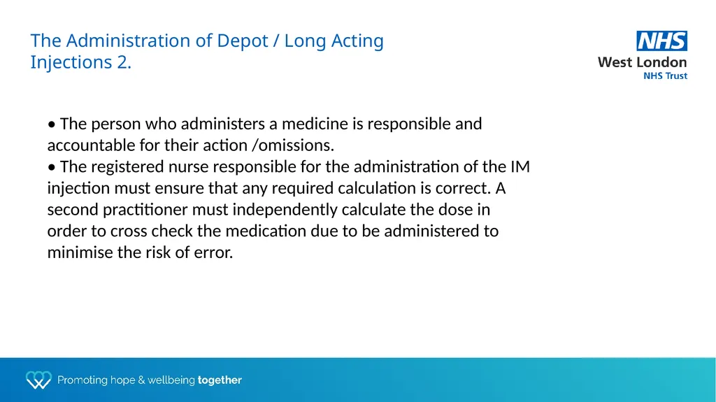 Depot training for Practice Nurses Presented by - slide 28 of 44