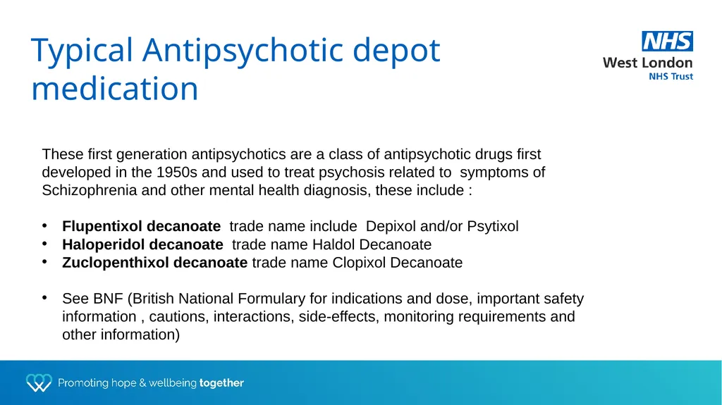 Depot training for Practice Nurses Presented by - slide 32 of 44