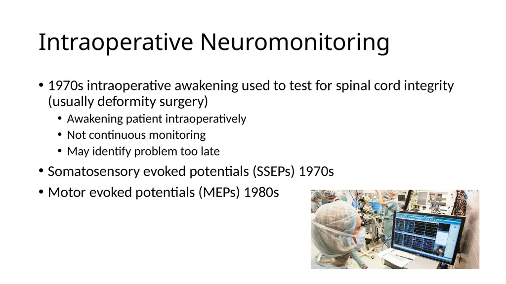 Preparation for spinal tumour - slide 13 of 19