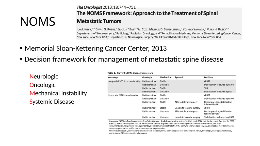 Preparation for spinal tumour - slide 17 of 19