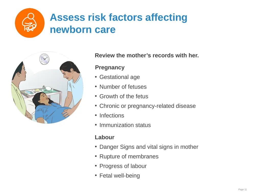 Preparation for birth Goal and learning outcomes - slide 11 of 25