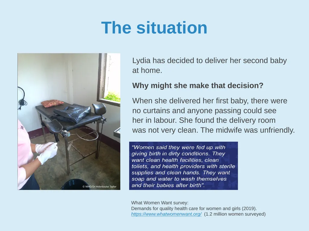 Preparation for birth Goal and learning outcomes - slide 4 of 25