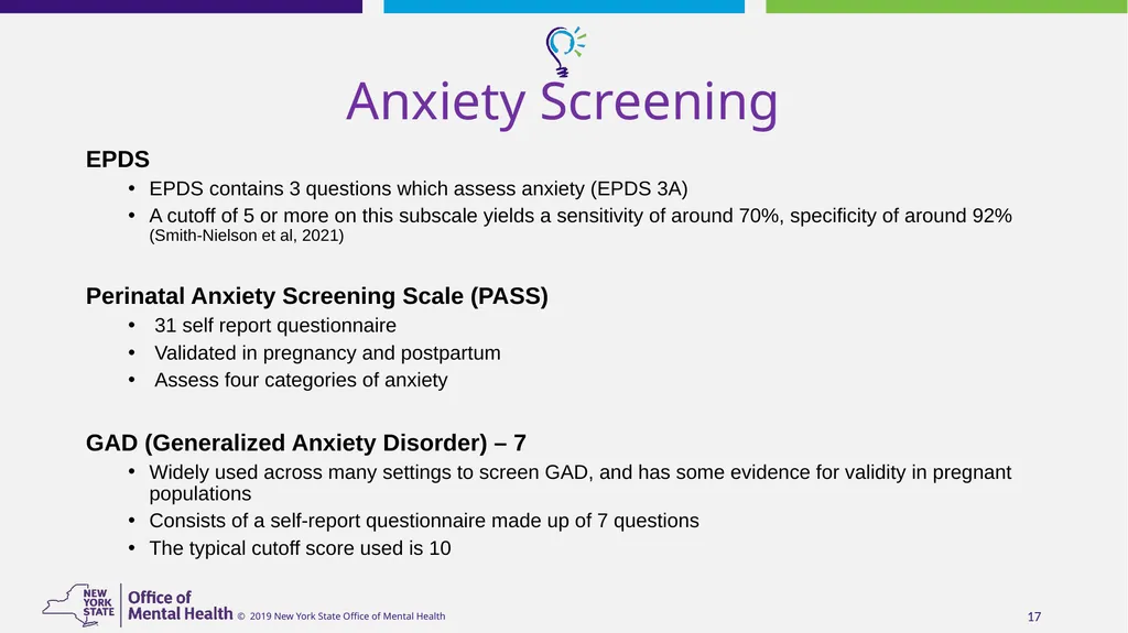 Epidemiology, Screening and Assessment of - slide 17 of 31