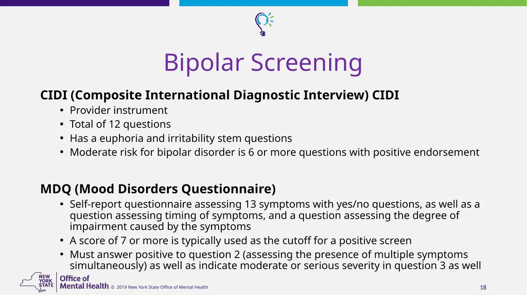 Epidemiology, Screening and Assessment of - slide 18 of 31