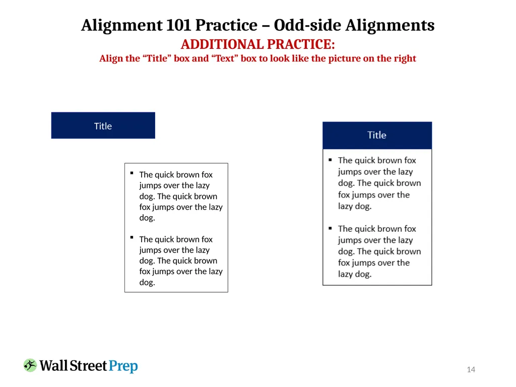 PowerPoint Speed Training Exercise Slides Quick - slide 14 of 65