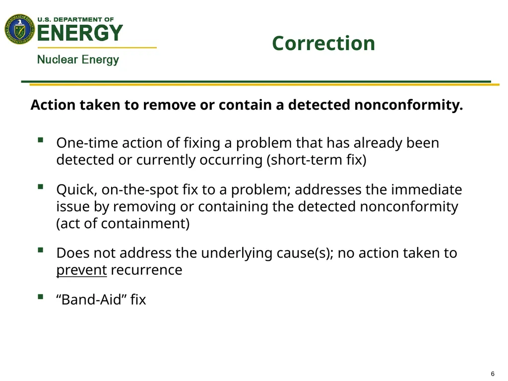 Assessing Quality Assurance Programs and - slide 6 of 23