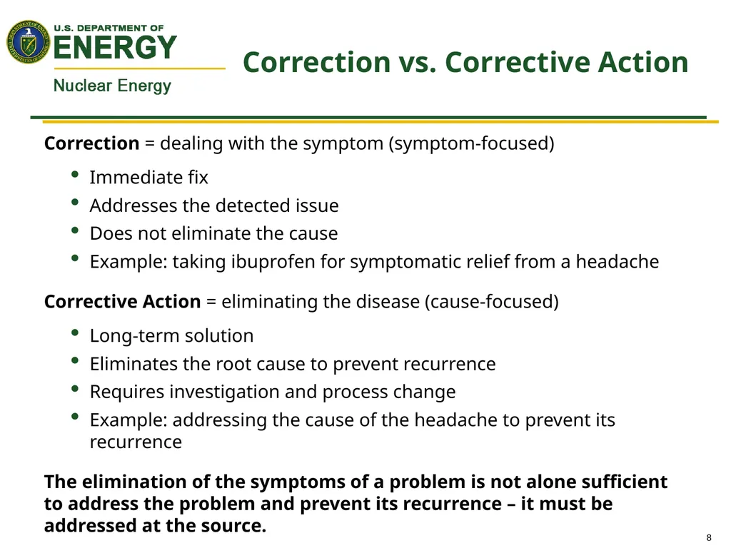 Assessing Quality Assurance Programs and - slide 8 of 23