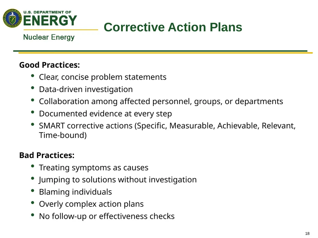 Assessing Quality Assurance Programs and - slide 18 of 23
