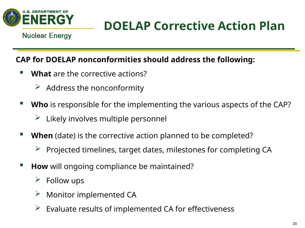 Assessing Quality Assurance Programs and - slide 20 of 23