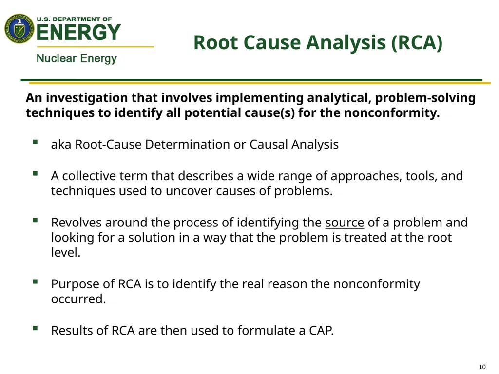 Assessing Quality Assurance Programs and - slide 10 of 23