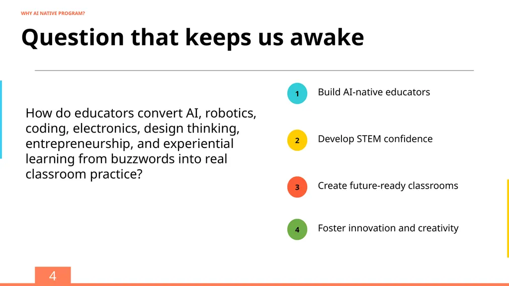 STEM & AI Educators Upskilling Program ORIENTATION - slide 4 of 15