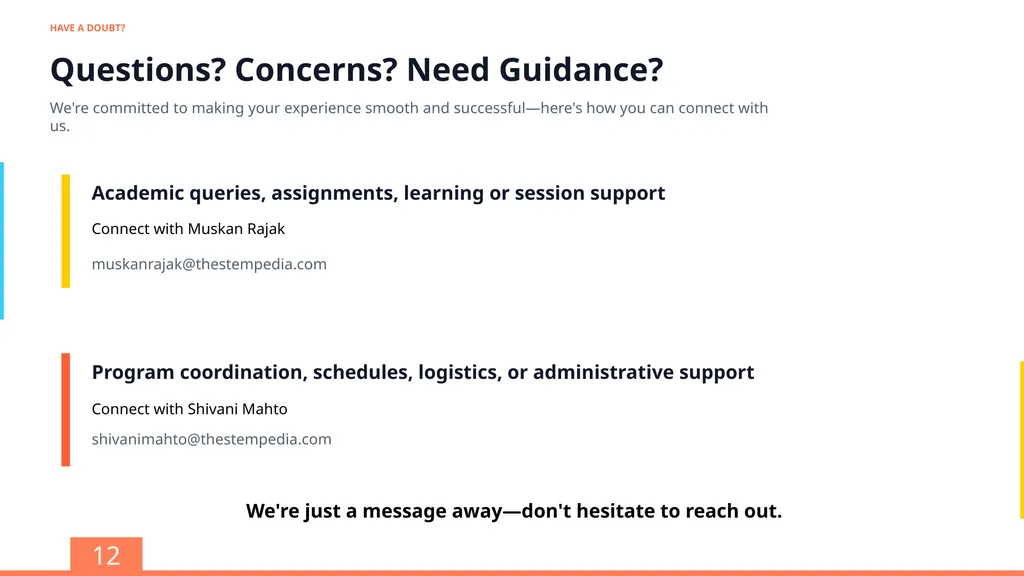 STEM & AI Educators Upskilling Program ORIENTATION - slide 12 of 15