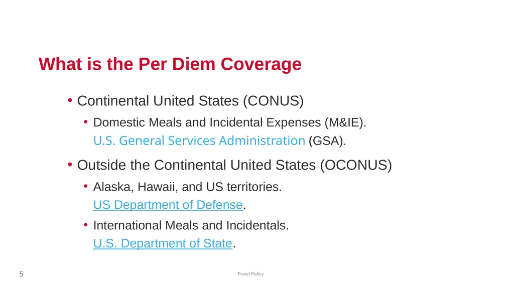 CSU Travel Policy Location Based Per Diem 1 2 - slide 5 of 23