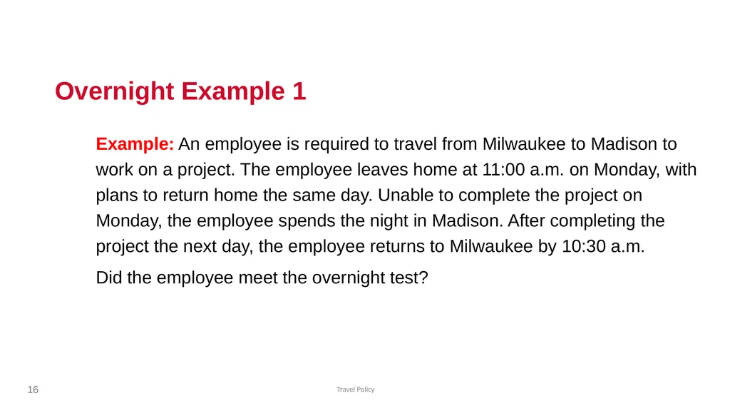 CSU Travel Policy Location Based Per Diem 1 2 - slide 16 of 23