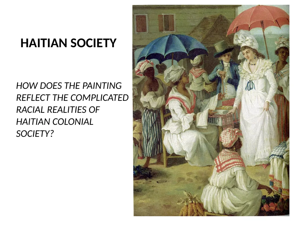 The Haitian Revolution What factors caused the - slide 4 of 15