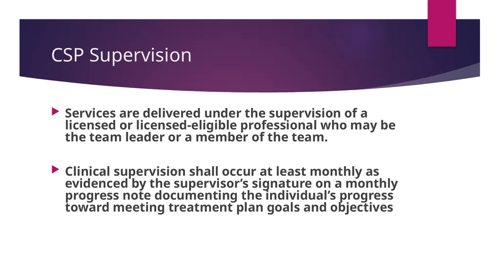 Community Support Person (CSP) Training CT Mental - slide 22 of 30