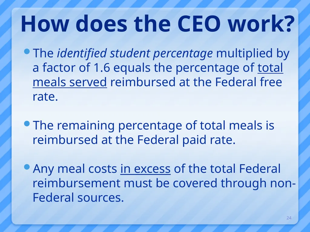 National School Lunch Program Tuesday, July 10, - slide 24 of 57