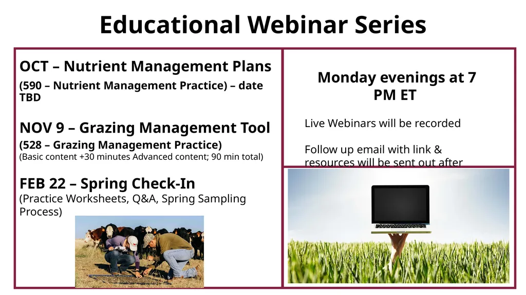 Overview of General Program and Pasture Renovation - slide 16 of 17