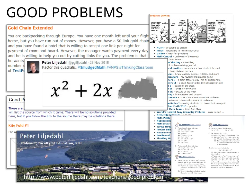 building thinking classrooms Peter Liljedahl - slide 20 of 40
