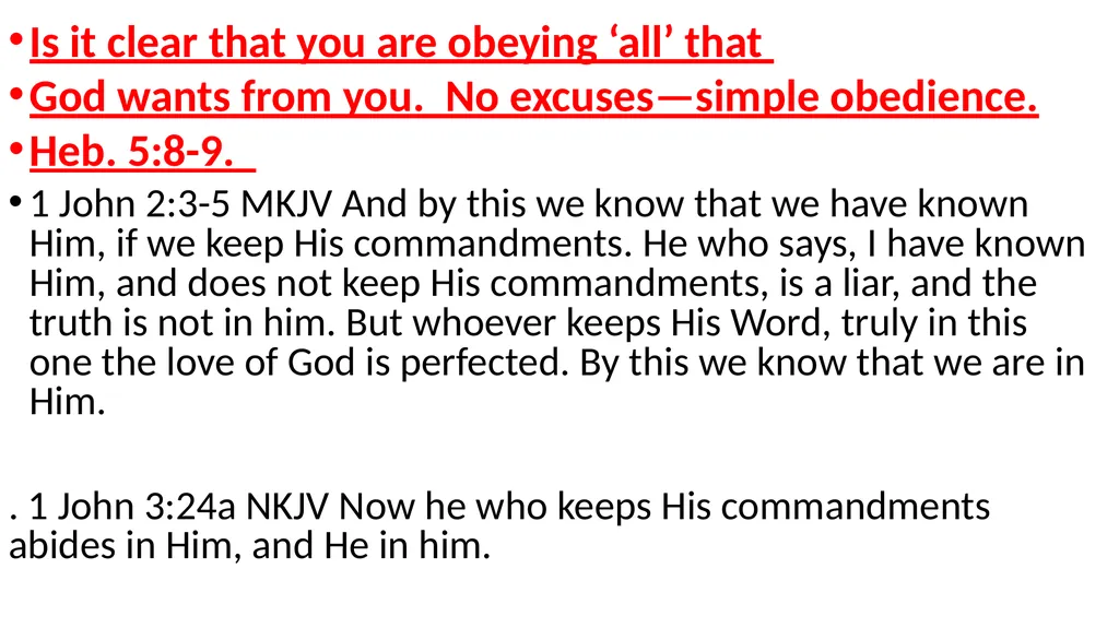James 1:21-27 21 Wherefore lay apart all - slide 15 of 54