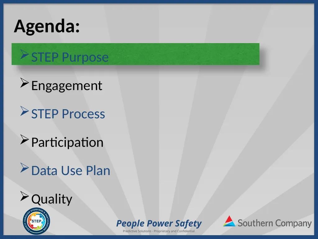 People Power Safety STEP Refresher Training - slide 4 of 65