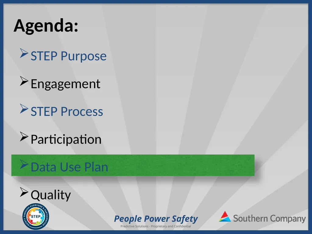 People Power Safety STEP Refresher Training - slide 56 of 65