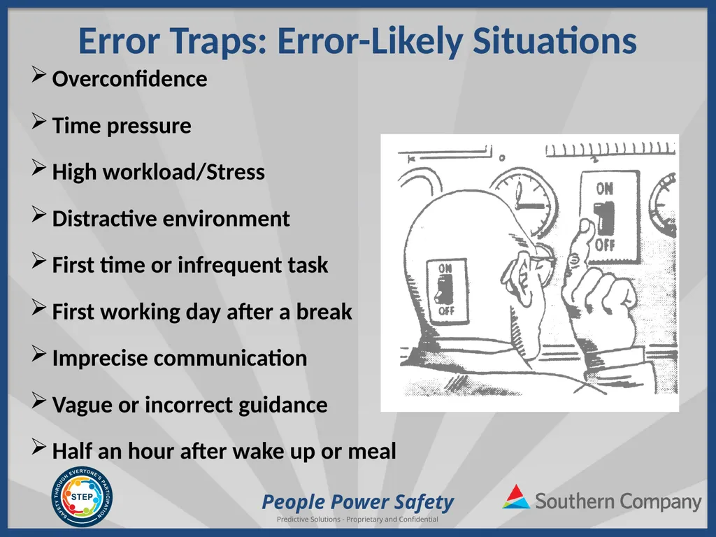 People Power Safety STEP Refresher Training - slide 55 of 65