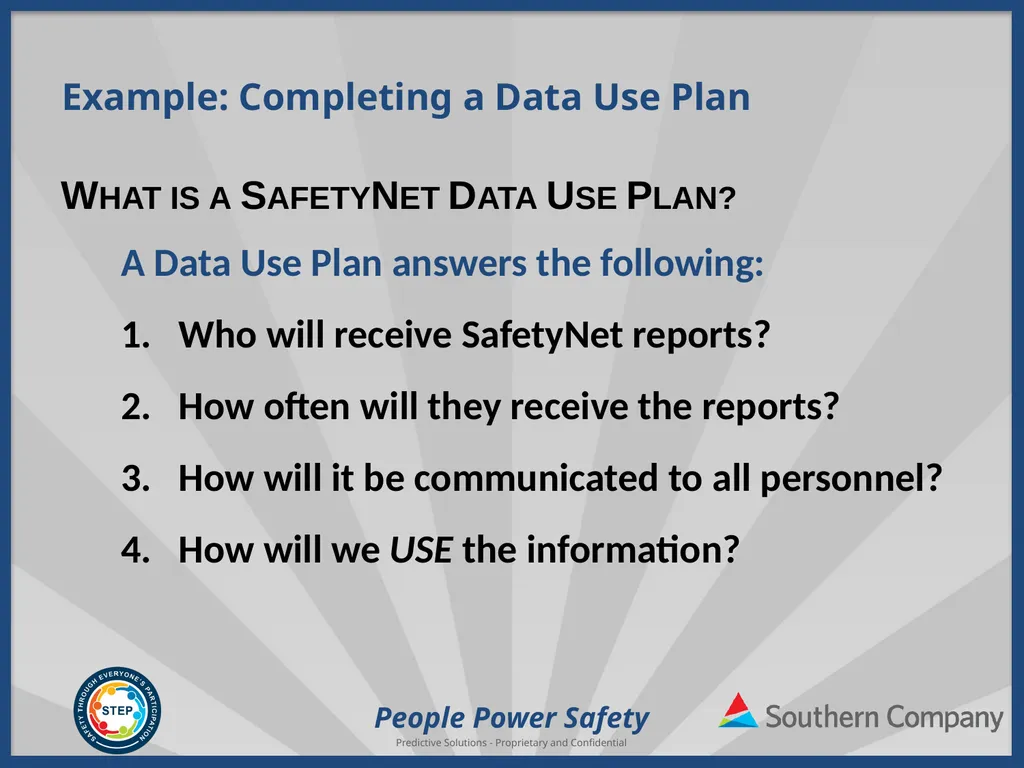 People Power Safety STEP Refresher Training - slide 57 of 65